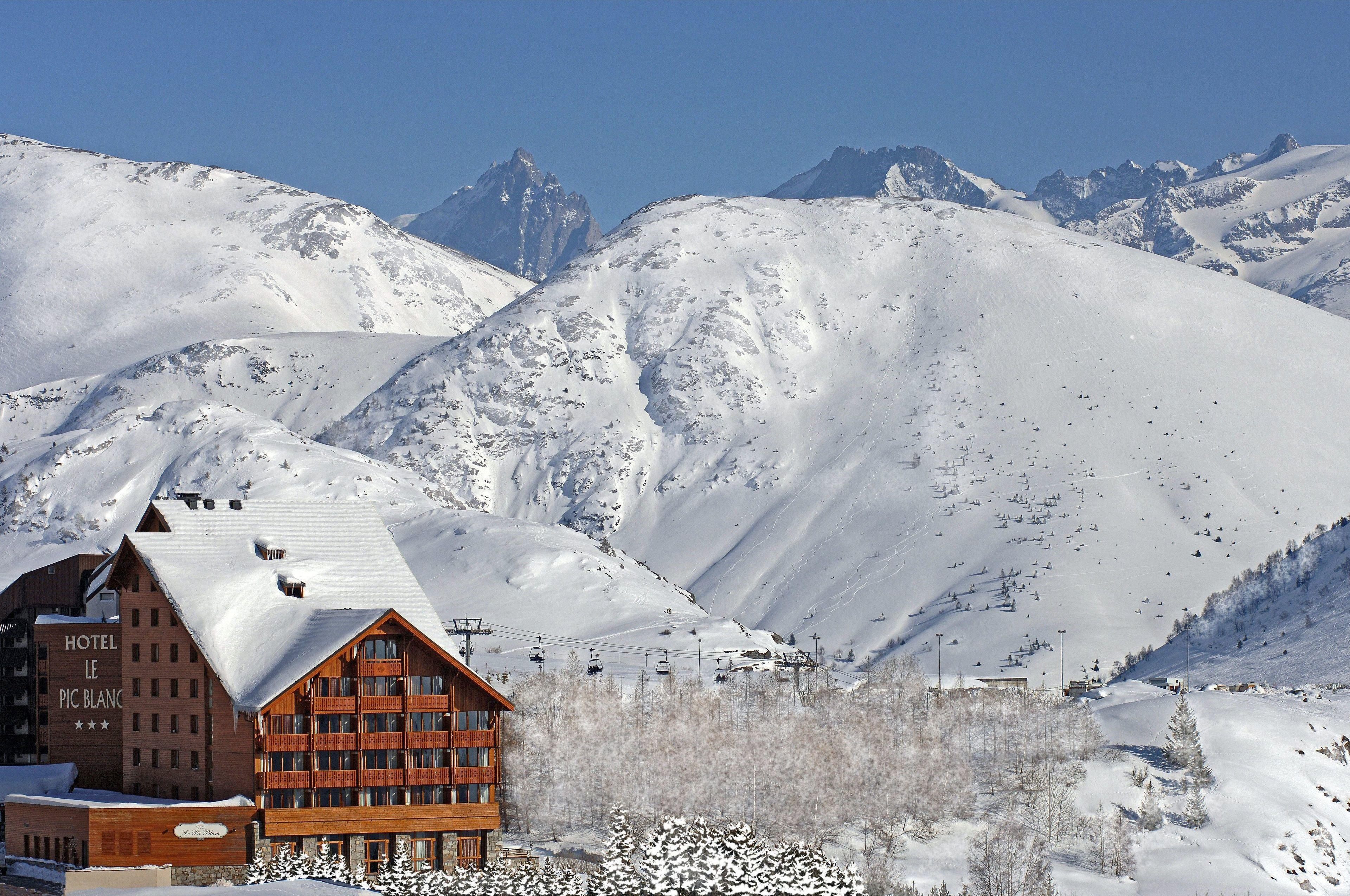 Le Pic Blanc Hotel Alpe d'Huez Ngoại thất bức ảnh